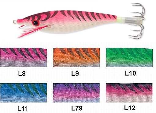 Yo-Zuri Squid Jig Koika CW A755 misura S colore 10 - Clicca l'immagine per chiudere